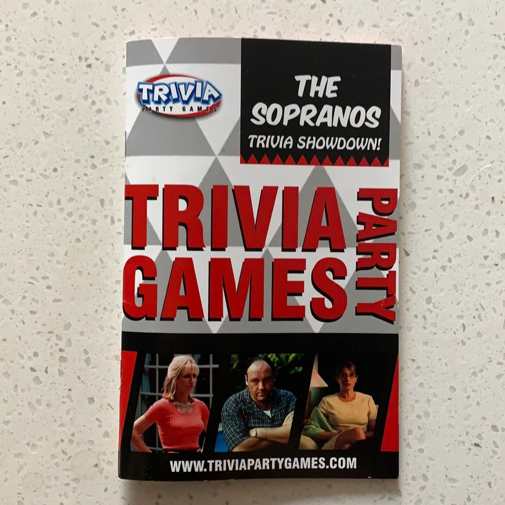 The Sopranos Trivia Party Game